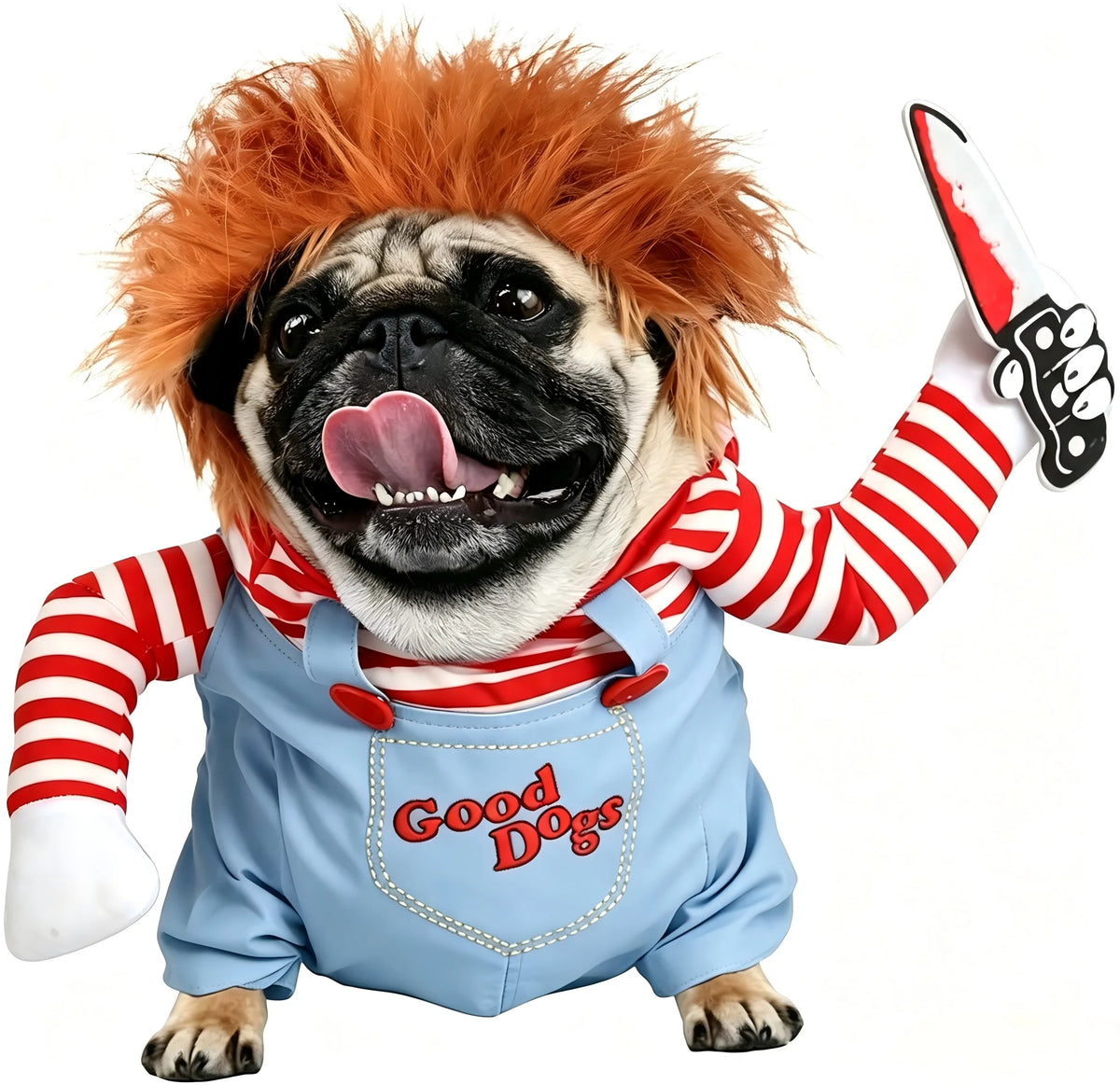 Dog Halloween Costume - Pet Deadly Doll